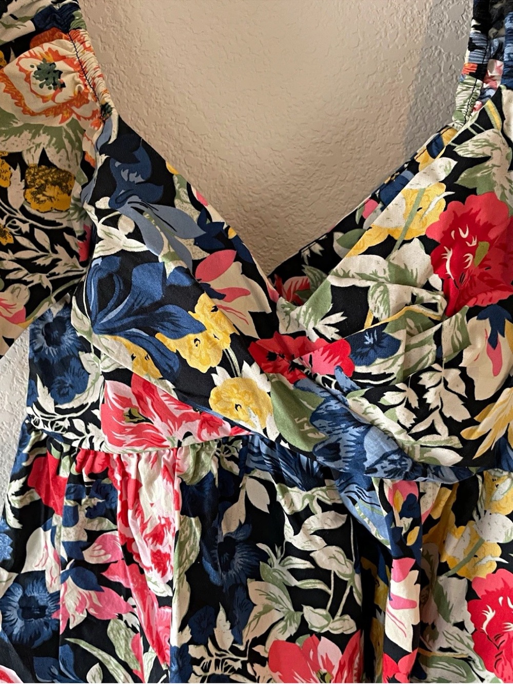 Zara Floral Peplum Top